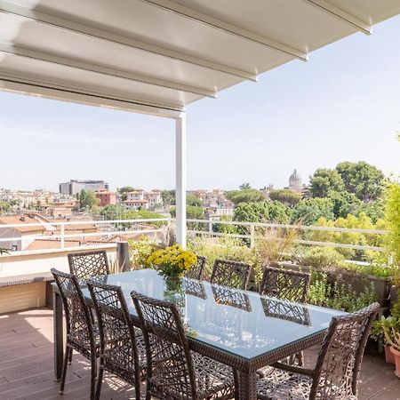 Ferienwohnung Iflat Garbatella Grand Penthouse Rom Exterior foto